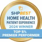 SHP Best Home Health Patient Experience 2024 Winner