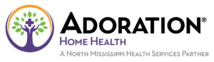 Adoration Home Health, a North Mississippi Health Services Partner logo