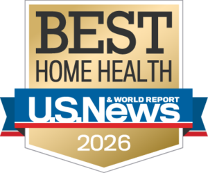 U.S. News & World Report - Best Home Health 2026 winner badge